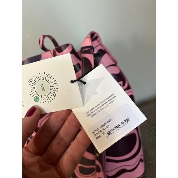 MANSUR GAVRIEL Mini Bucket Bag Leather Flamingo Pink - Picture 8 of 10